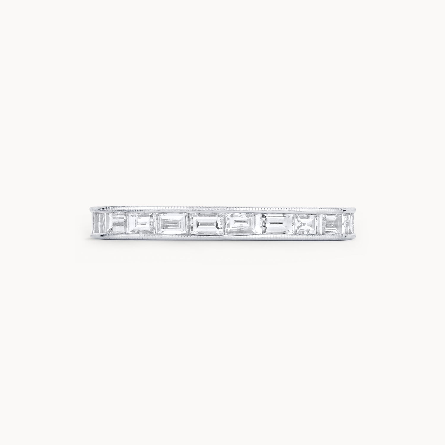 East West Baguette Channel Set Diamond Eternity Band