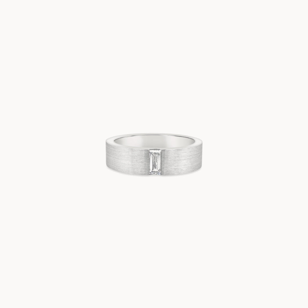 Baguette Diamond Band