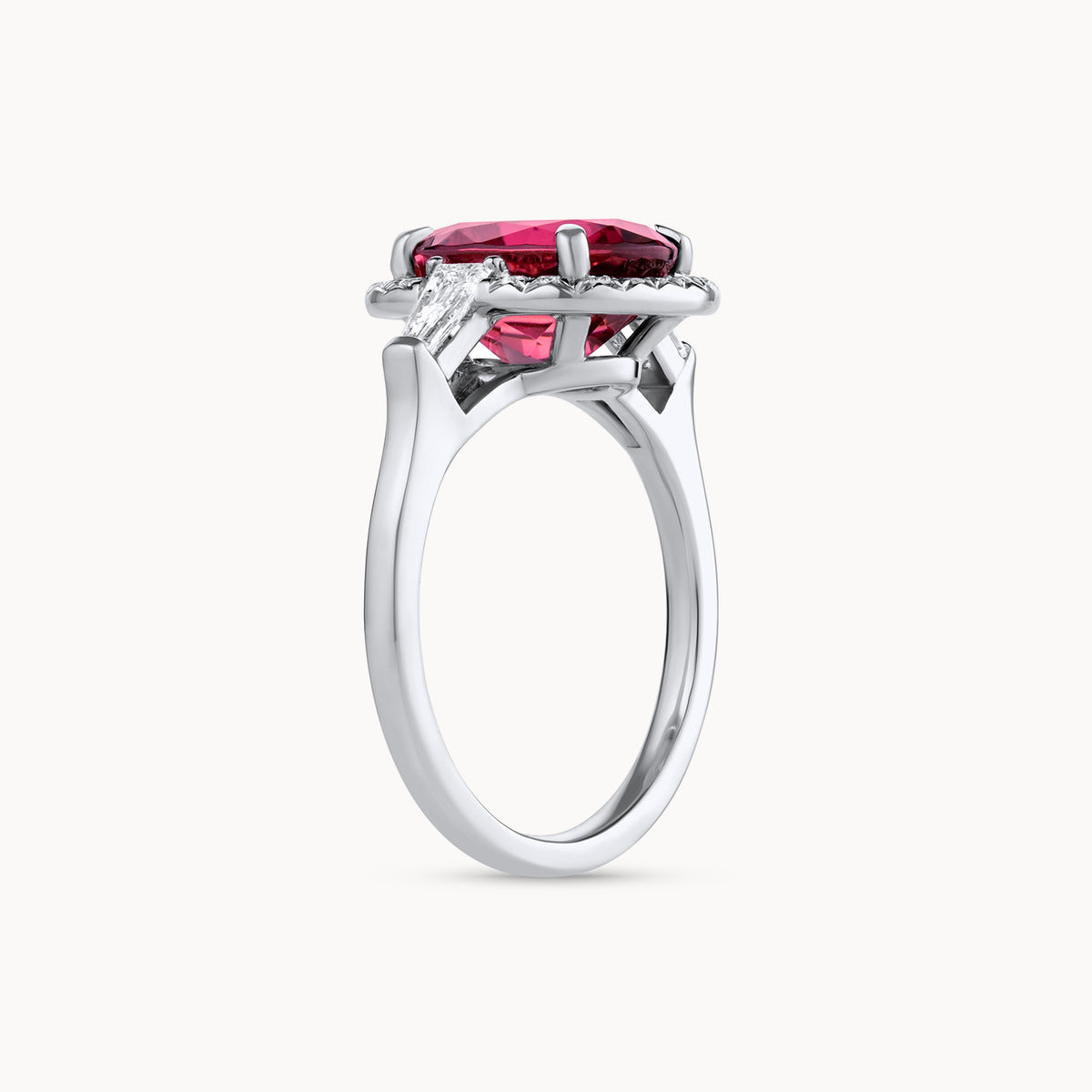 Platinum & Pink Tourmaline Ring – T. Anthony Jewelers